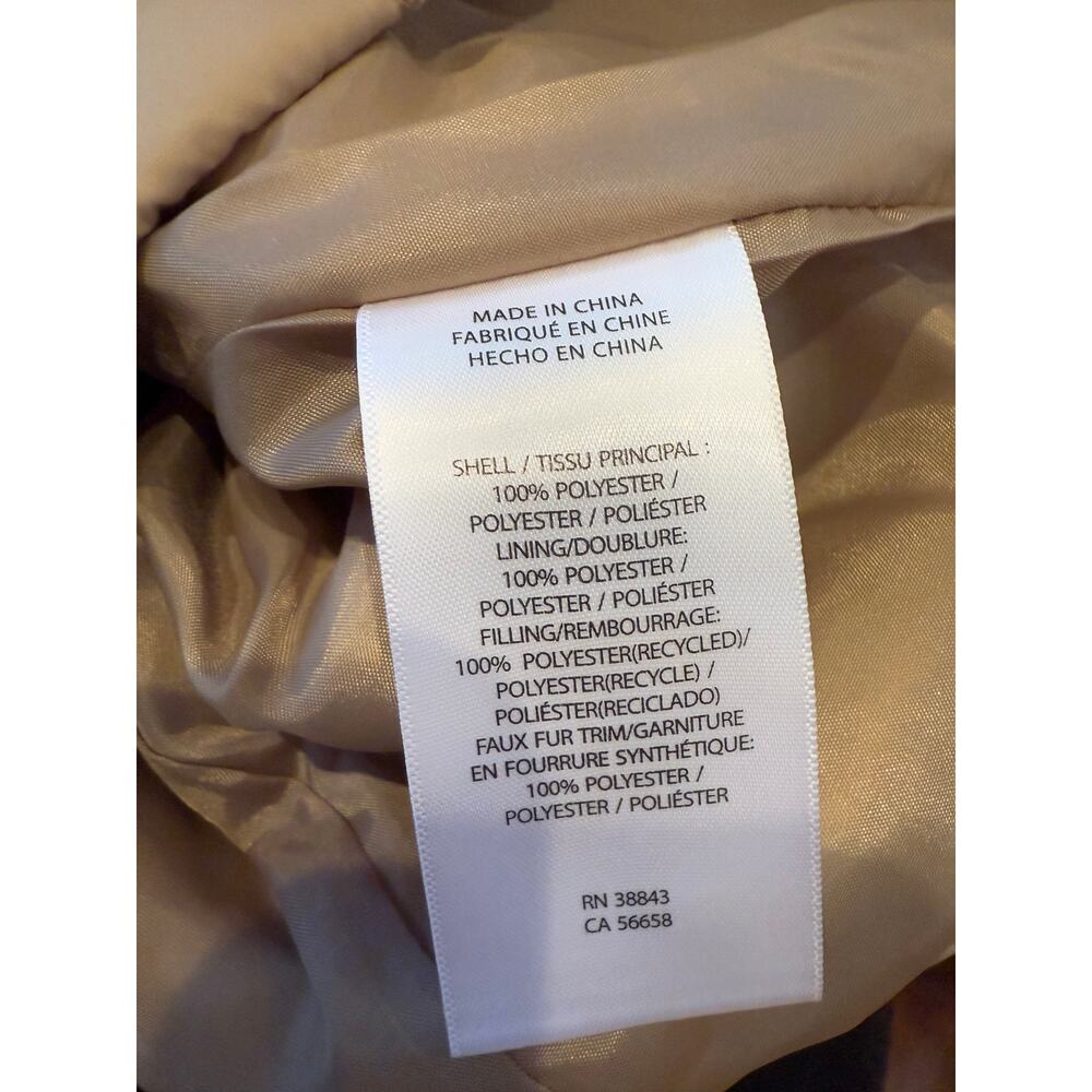 Ralph Lauren LRL Short Diamond Quilted Jacket Birch Tan S - Picture 7 of 7